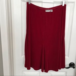 Red Chico’s Skirt XL
